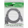 Cabo conversor InLine DisplayPort para HDMI, 4K/60Hz, preto, 5 m