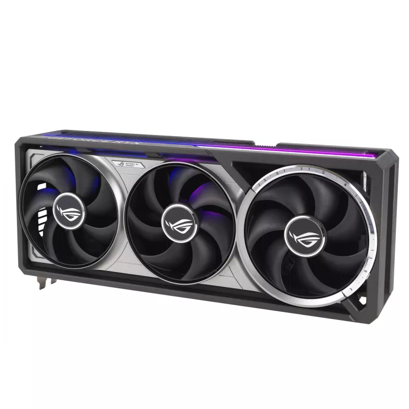 Placa gráfica ASUS GeForce RTX 5090 — 32 GB GDDR7, 512 bits, PCIe 5.0, 4 ventoinhas, 357,6×149,3×76 mm