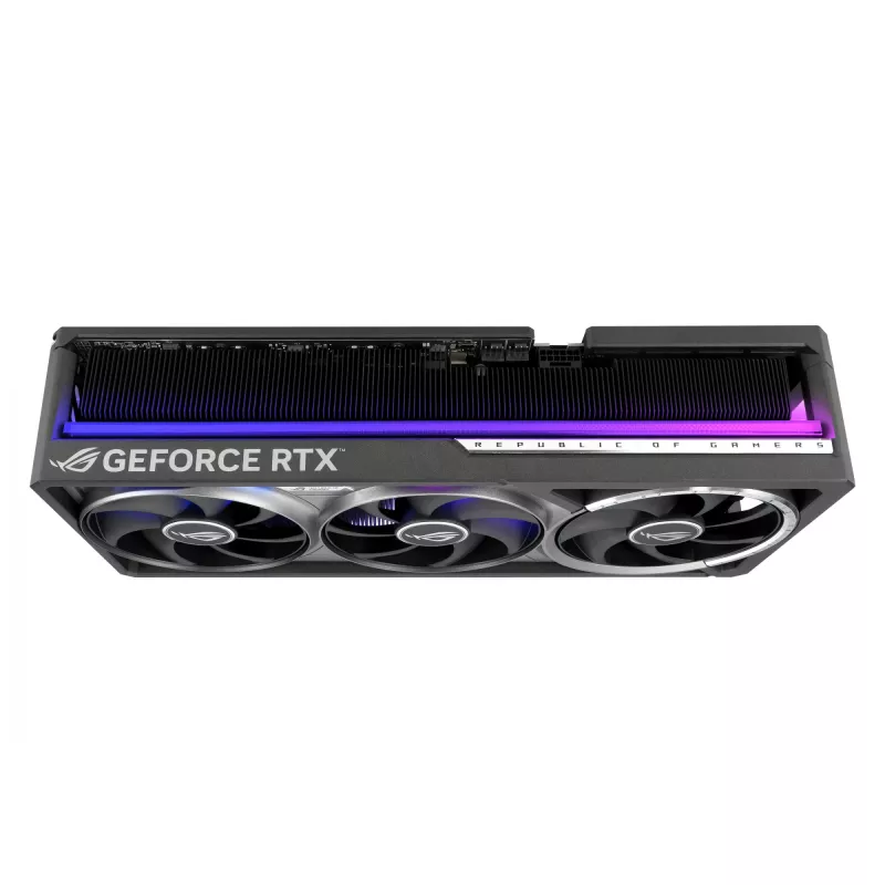 Placa gráfica ASUS GeForce RTX 5090 — 32 GB GDDR7, 512 bits, PCIe 5.0, 4 ventoinhas, 357,6×149,3×76 mm