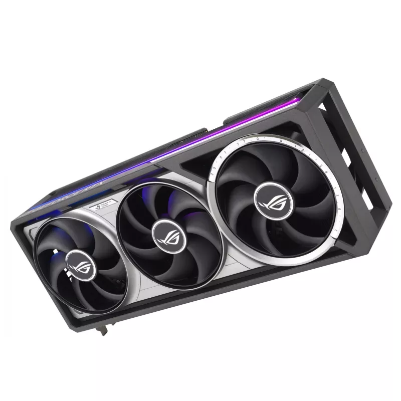 Placa gráfica ASUS GeForce RTX 5090 — 32 GB GDDR7, 512 bits, PCIe 5.0, 4 ventoinhas, 357,6×149,3×76 mm