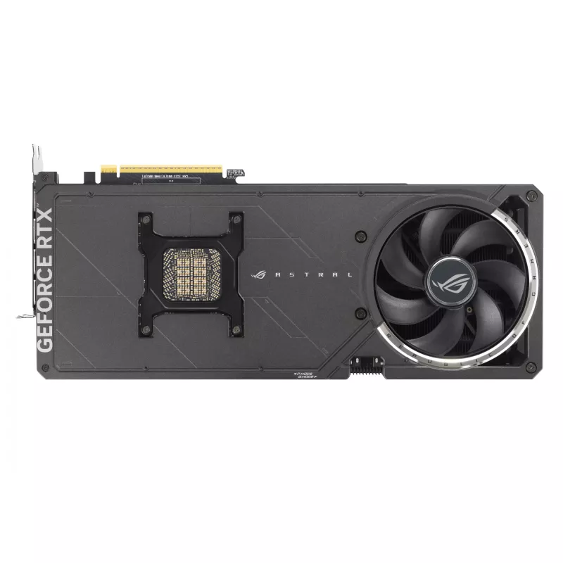 Placa gráfica ASUS GeForce RTX 5090 — 32 GB GDDR7, 512 bits, PCIe 5.0, 4 ventoinhas, 357,6×149,3×76 mm