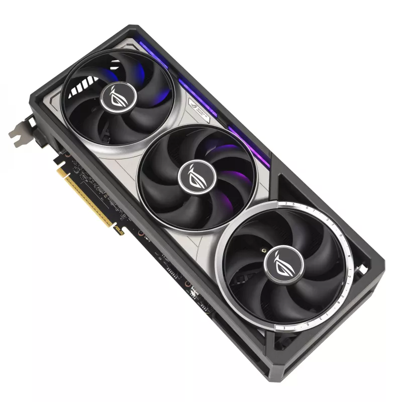 Placa gráfica ASUS GeForce RTX 5090 — 32 GB GDDR7, 512 bits, PCIe 5.0, 4 ventoinhas, 357,6×149,3×76 mm