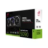 Placa gráfica ASUS GeForce RTX 5090 — 32 GB GDDR7, 512 bits, PCIe 5.0, 4 ventoinhas, 357,6×149,3×76 mm