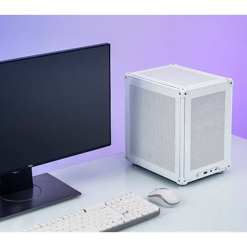 Caixa de PC Jonsbo C6 Mini Tower branco