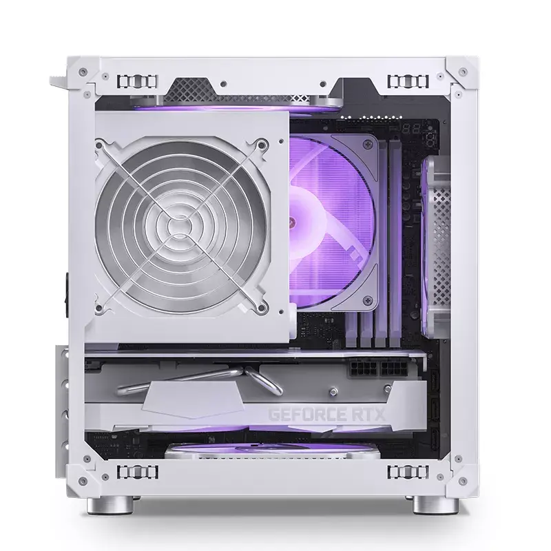 Caixa de PC Jonsbo C6 Mini Tower branco