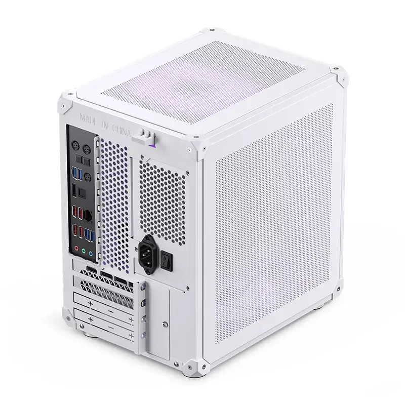 Caixa de PC Jonsbo C6 Mini Tower branco
