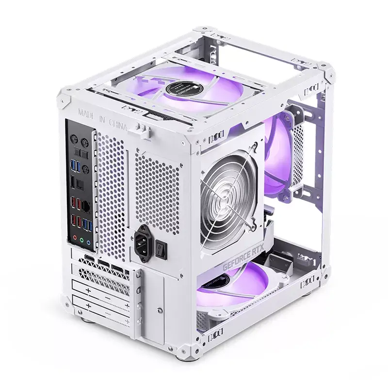 Caixa de PC Jonsbo C6 Mini Tower branco