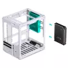 Caixa de PC Jonsbo C6 Mini Tower branco