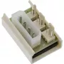 Adaptador de alimentação múltipla para ventoinhas de PC InLine Molex 5,25 polegadas para 2x conector de ventoinha