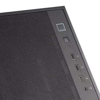 Caixa de PC Silverstone FARA R1 PRO V2 Preta ATX Micro-ATX Mini-ITX 3 ventoinhas de 120mm