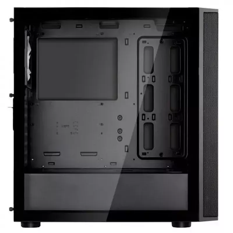 Caixa de PC Silverstone FARA R1 PRO V2 Preta ATX Micro-ATX Mini-ITX 3 ventoinhas de 120mm