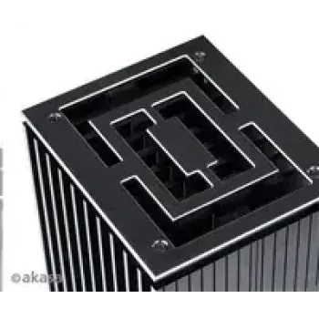 Caixa de computador Akasa A-NUC45-M1B Mini-ITX Preta