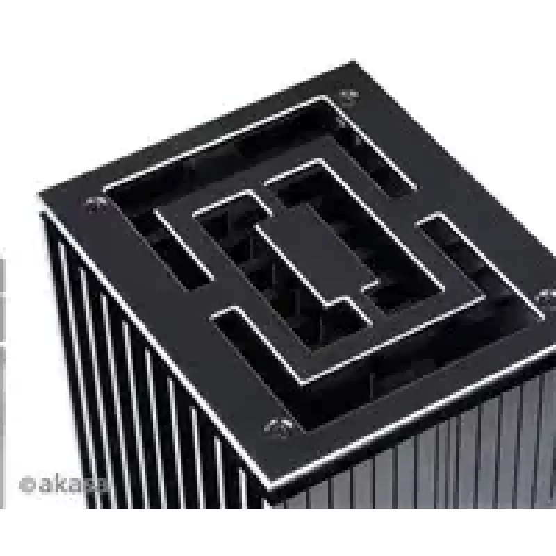 Caixa de computador Akasa A-NUC45-M1B Mini-ITX Preta