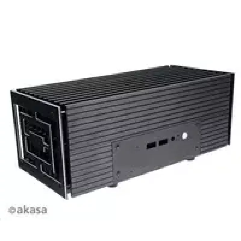 Caixa de computador Akasa A-NUC45-M1B Mini-ITX Preta
