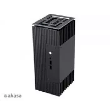 Caixa de computador Akasa A-NUC45-M1B Mini-ITX Preta