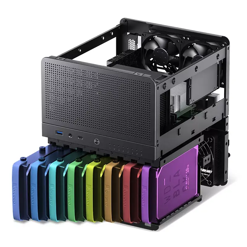 Caixa de PC Jonsbo N3 Mini Tower Preta