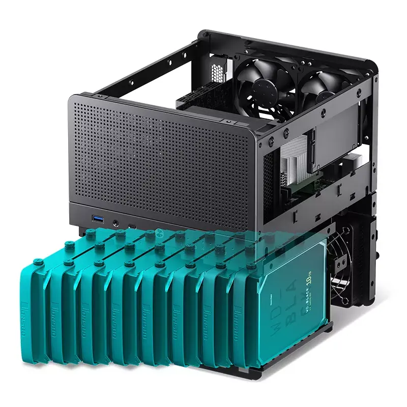 Caixa de PC Jonsbo N3 Mini Tower Preta