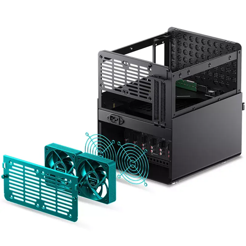 Caixa de PC Jonsbo N3 Mini Tower Preta