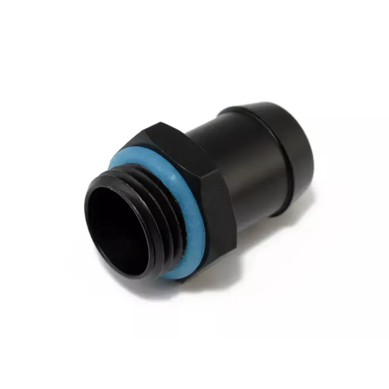 Conector de tubagem XSPC — construção em latão preto e azul