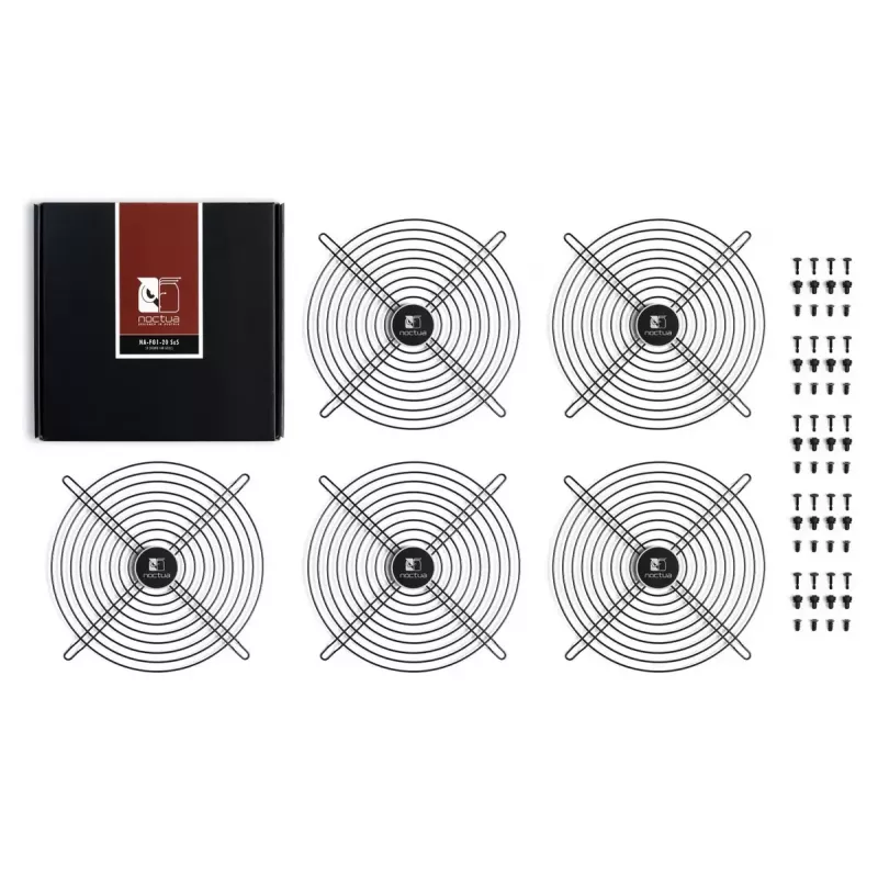 Grelha para ventoinha Noctua NA-FG1-20 SX5 aço 20 cm 154 x 154 mm