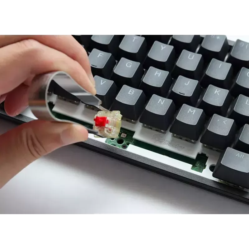 Teclado Gaming Ducky One 3 Classic USB US English Branco Mecânico RGB