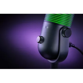 Microfone de mesa RAZER Seiren V3 Chroma - Preto