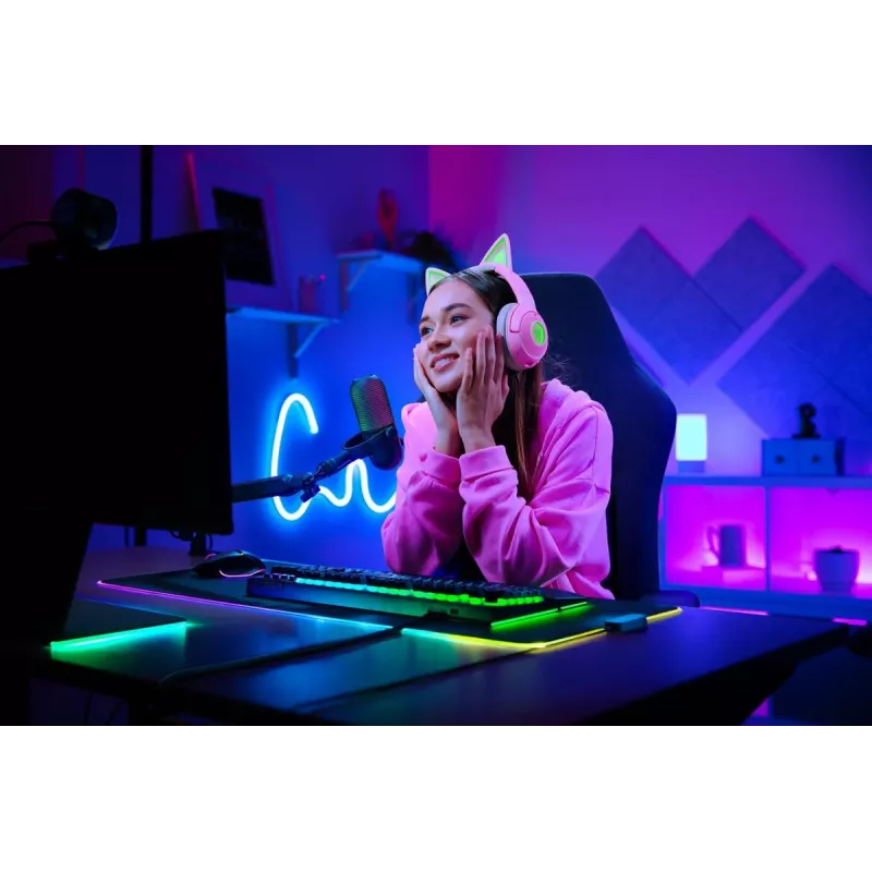 Microfone de mesa RAZER Seiren V3 Chroma - Preto