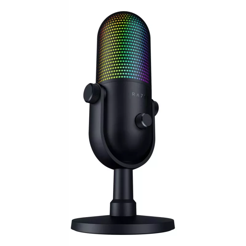 Microfone de mesa RAZER Seiren V3 Chroma - Preto