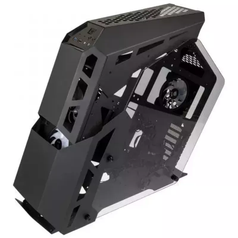 Caixa para PC Kolink Big Chungus Shredded Torre Midi Preta