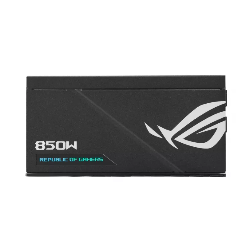 Fonte de alimentação ASUS ROG Loki SFX-L 850W Platinum 24 pinos ATX preto, prata
