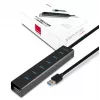 Axagon HUE-SA7BP 7x USB 3.0 ALU HUB DE CARREGAMENTO preto incl. fonte de alimentação