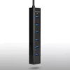 Axagon HUE-SA7BP 7x USB 3.0 ALU HUB DE CARREGAMENTO preto incl. fonte de alimentação