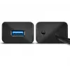 Axagon HUE-SA7BP 7x USB 3.0 ALU HUB DE CARREGAMENTO preto incl. fonte de alimentação