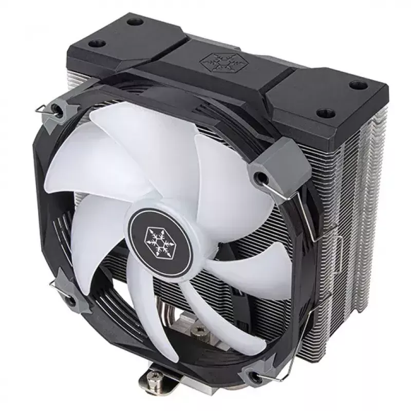 SilverStone Argon SST-ARV140-ARGB cooler a ar para CPU, 14 cm, ARGB, preto/cinzento