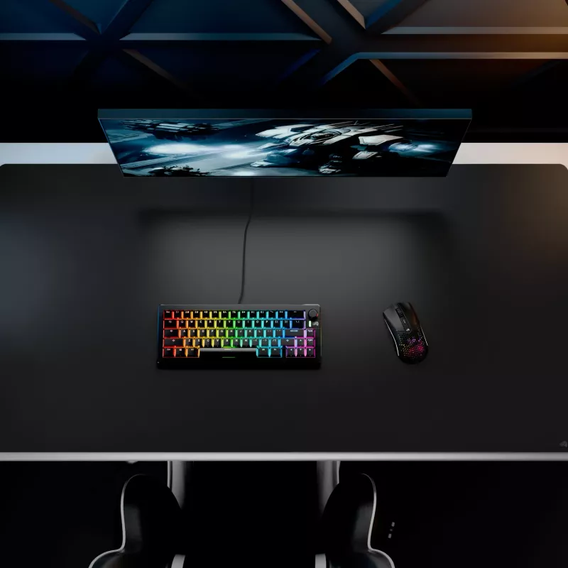 Tapete de rato Glorious Gaming Mouse Pad 2 3XL - sem bordas - preto