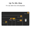 Tapete de rato Glorious Gaming Mouse Pad 2 3XL - sem bordas - preto
