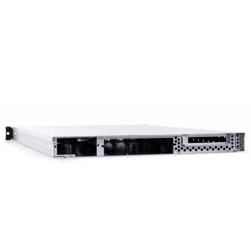 Alphacool ES 1U Caixa de servidor rack de 19 polegadas, preparada para refrigeração líquida, Preto/Cinzento