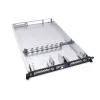 Alphacool ES 1U Caixa de servidor rack de 19 polegadas, preparada para refrigeração líquida, Preto/Cinzento