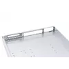 Alphacool ES 1U Caixa de servidor rack de 19 polegadas, preparada para refrigeração líquida, Preto/Cinzento