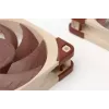 Noctua NF-A12x25 ULN ventoinha de caixa de 120 mm, 3 pinos, 1200 rpm, 55,7 m³/h, 12,1 dB(A), Sterrox, bege/castanho