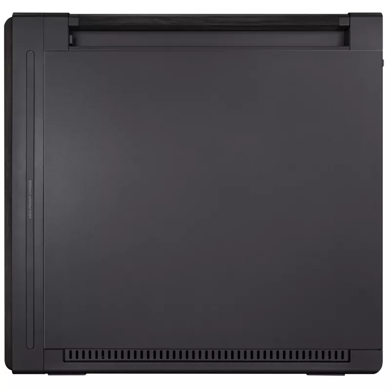 ASUS ProArt PA602 Wood Edition caixa de PC Midi Tower, E-ATX, placa gráfica até 450 mm, cooler de CPU até 190 mm, 4 × 3,5" + 4 × 2,5" baias, USB-C, preta