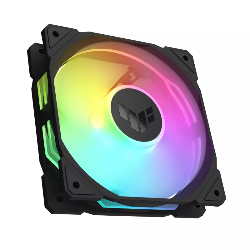 Ventoinha ASUS TUF Gaming TR120 ARGB - embalagem individual caixa de computador 12 cm preto