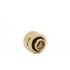 Racor EK Water Blocks latão dourado 15 mm altura 2,2 cm diâmetro