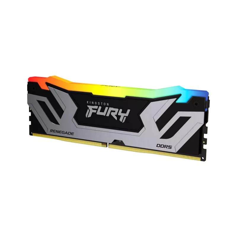 Kingston Technology FURY 48GB 8400MT/s DDR5 CL40 CUDIMM (Kit de 2) Renegade RGB Silver XMP