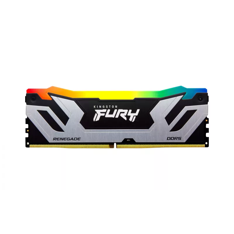 Kingston Technology FURY 48GB 8400MT/s DDR5 CL40 CUDIMM (Kit de 2) Renegade RGB Silver XMP