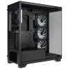 Caixa de PC Kolink Unity Peak ARGB Midi Tower preta