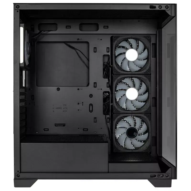Caixa de PC Kolink Unity Peak ARGB Midi Tower preta