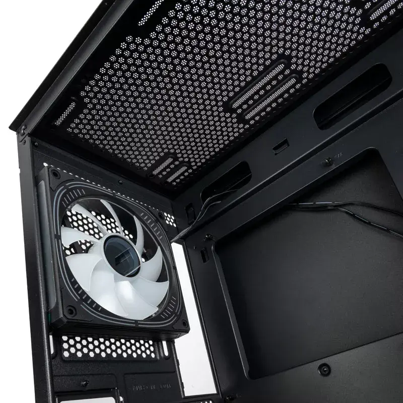 Caixa de PC Kolink Unity Peak ARGB Midi Tower preta