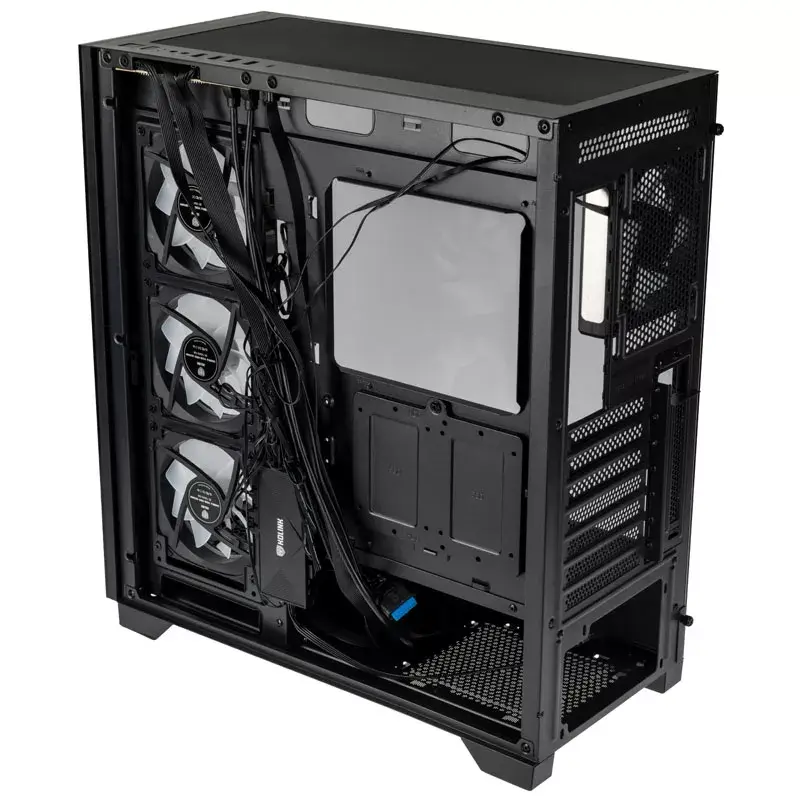 Caixa de PC Kolink Unity Peak ARGB Midi Tower preta
