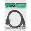 Cabo conversor InLine DisplayPort para DVI, preto, 1 m, 1 m, DVI-D, DisplayPort, ficha, ficha, preto
